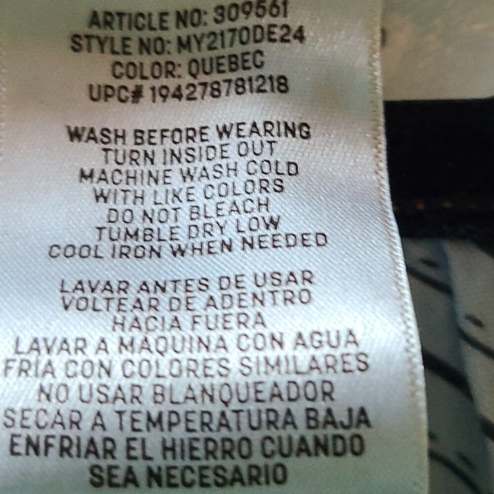 SEVEN 7 HIGH RISE BLUE BREEZY CROPPED RAW HEM JEANS HIGH RISE SKIMMER SIZE 12 - Picture 11 of 11